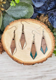 Rustic Prism Dangles