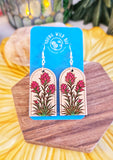Indian Paintbrush Arched Dangles
