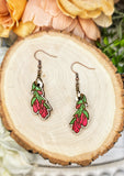 Indian Paintbrush Dangles