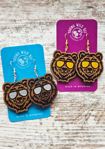 Sunny Bear Dangles