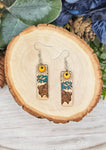 Bison Sunrise Dangles