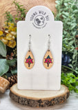 Lotus Blossom Geo Dangles