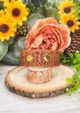 Wildflower Leather Bracelet