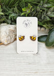 Young Wild Bee Logo Studs