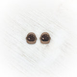 Astronaut Helmet Stud Earrings