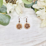 Haworthia Round Earrings