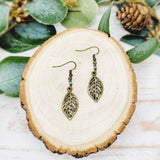 Leaf Drop Earrings