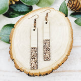 Floral Lace Bar Earrings