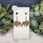 Lacy Bison Earrings