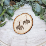 Lacy Bison Earrings