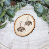 Lacy Bison Earrings